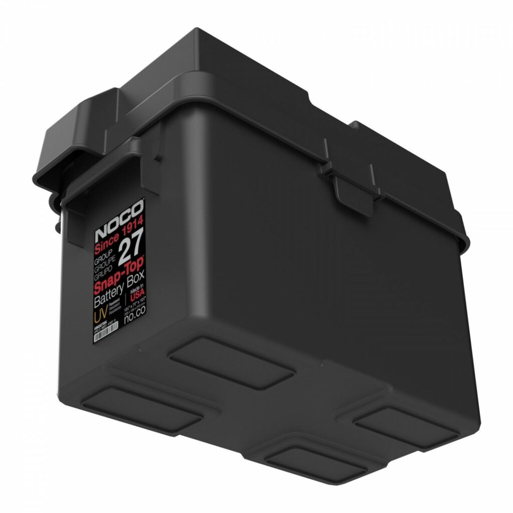 NOCO HM327BKS Group 27 Snap-Top Battery Box