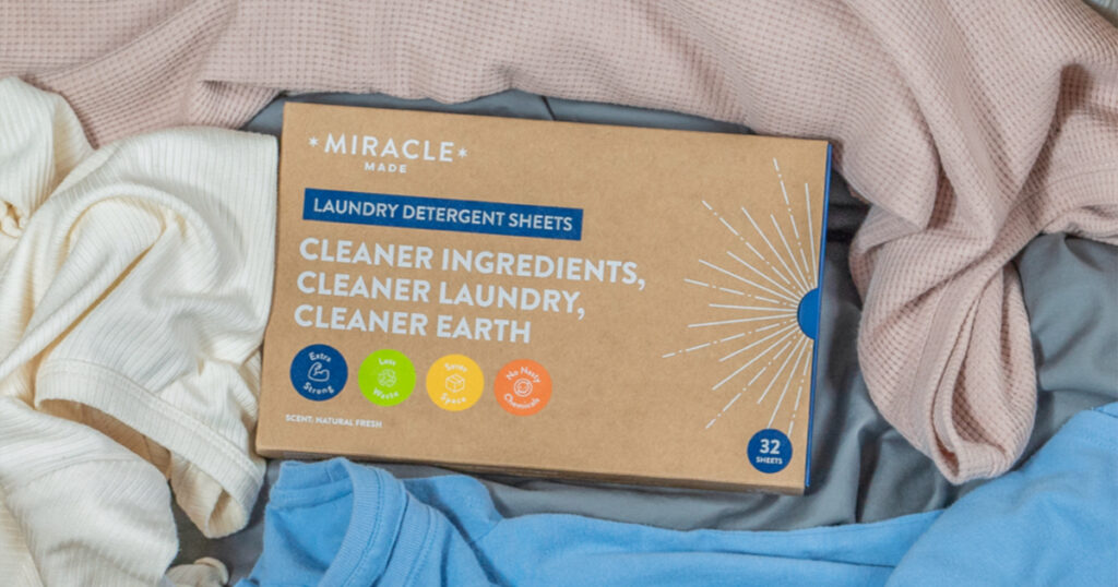 features of Miracle Laundry Detergent Sheets