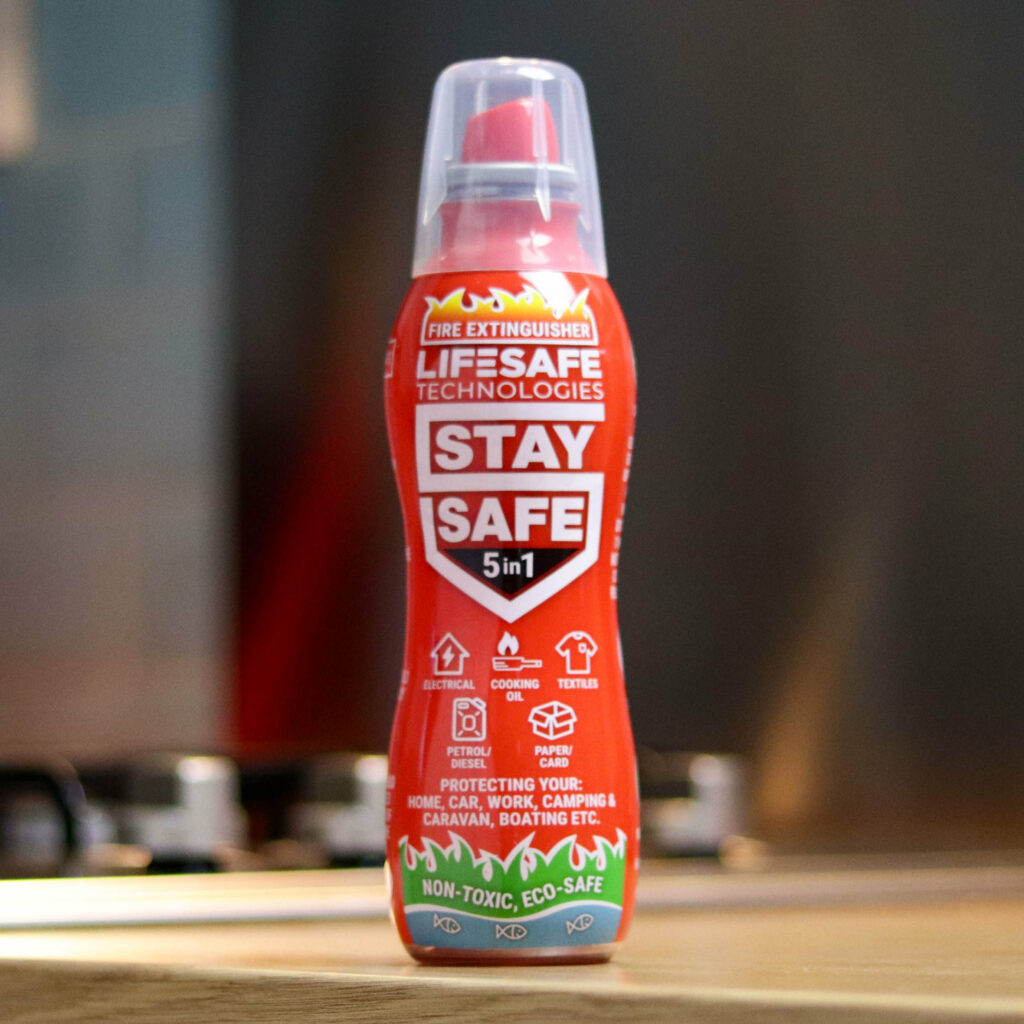 What is StaySafe Fire Extinguisher